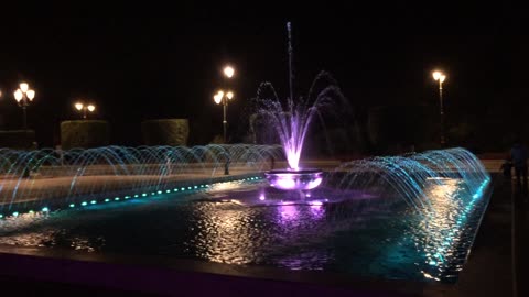 Park Hassan II Fountain Rabat Morocco