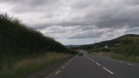 The Start of The Derry Adventure 2023 Car On top of the Clouds 9