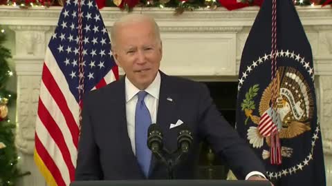 Biden on vaccination: "My administration is putting them in place not to control your life but to save your life"