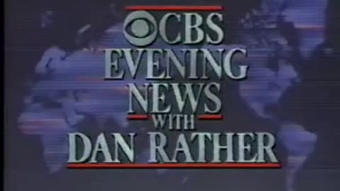June 11, 1991 - Promo for CBS Evening News with Dan Rather