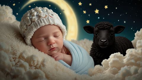 Baa Baa Black Sheep Lullaby | Funny Songs Before Baby Sleeps