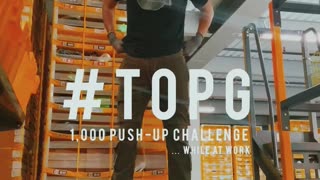 #TopG 1,000 push-up challenge