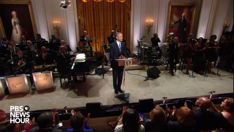 Watch President Obama speak -- and sing -- at White House tribute to Ray Charles