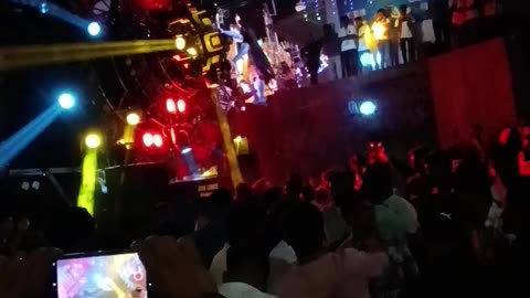 India dj party at night