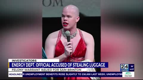 Felony warrant is out for Biden’s non-binary energy official for stealing luggage a 2nd time