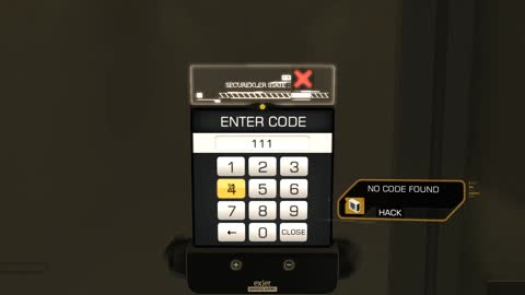 Deus Ex Human Revolution - Panchaea 2nd Floor Security Room Password