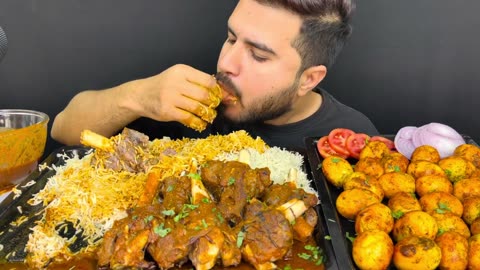 Mutton boti eating | eating asmr | food videos