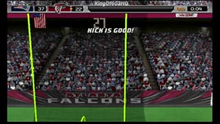 Madden NFL 06 Franchise Year 1 Week 5 Patriots At Falcons