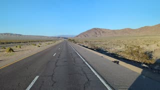 Trucking Razor road, CA.