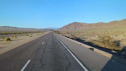 Trucking Razor road, CA.