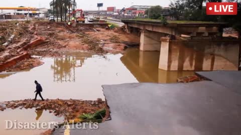 Terrible flood today in Brazil ||Brazil flooding 2022