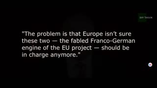 Young Europeans turning "Far Right"-Jeff Taylor 30th May 2024