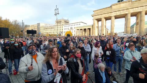 Rede Attila Hildmann Brandenburger Tor