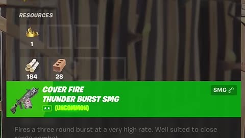 dont pick up the grey thunder burst smg