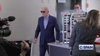 Biden tries copying Trump by visiting a gas station in PA