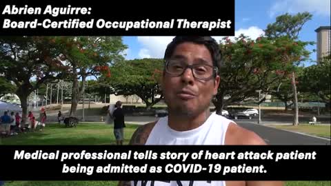 Medical Professional Tells Story of Heart Attack Patient Being Admitted as COVID-19 Patient.
