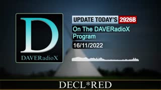 X22 REPORT EP.2926B / DAVERADIOX 2926B UPDATE TODAY - DECL*RED