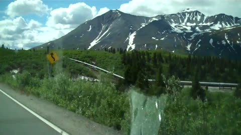 Season 1 Episode 1 Driving from Fairbanks to the Alaska range to prospect for Gold