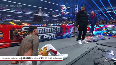 Reigns vs. Uso - Tribal Combat for Undisputed WWE Universal Championship: SummerSlam 2023 Highlights