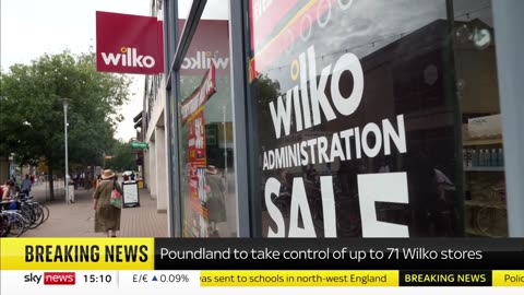 Poundland takes over 71 Wilko stores