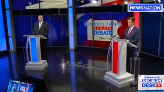 WOW. PA Debate: John Fetterman Opens only Senate Debate with “Hi, Goodnight Everybody”