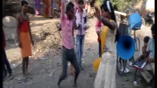 लौण्डा नागिन डांस / Super Nagin Dance in Village Band Party /Dehati Bhojpuri Nach 2017