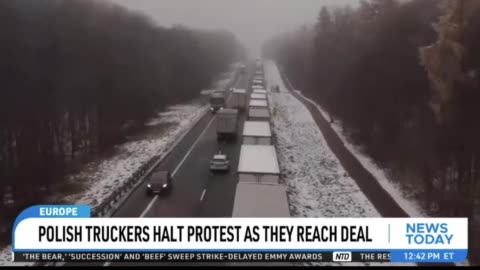 Polish truckers halt protest as they reach deal
