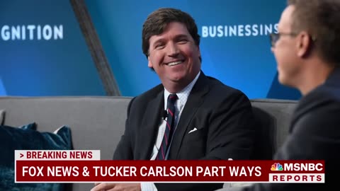 Tucker Carlson out at Fox News