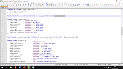 Oracle y el lenguaje PL/SQL parte 5. Mantenimiento de tablas