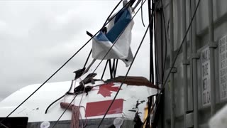 High winds wreak havoc at Australia Sail GP