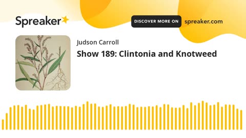 Show 189: Clintonia and Knotweed