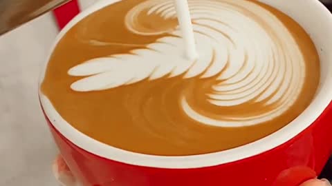 Basic Latte Art Pattern - Heart - Tulip - Rosetta - Coffee - Cappuccino - Caffe Latte -