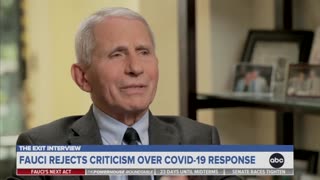 Fauci Takes No Responsibility For The Chaos That He Has Caused