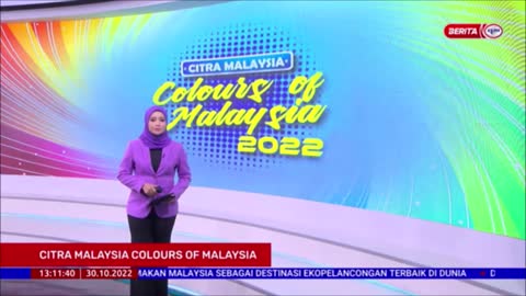 30 OKT 2022-BERITA TGH HARI-CITRA MALAYSIA COLOURS OF MALAYSIA-PAMER KEBUDAYAAN NEGARA