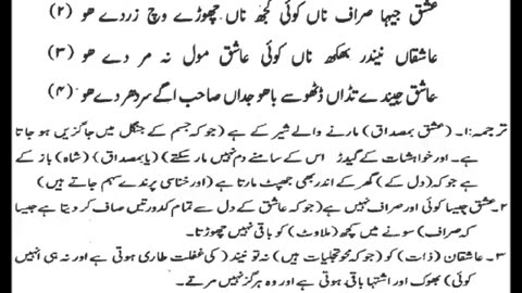 Kalaam e Bahoo In Punjabi _ Translate in Urdu (CD 3)