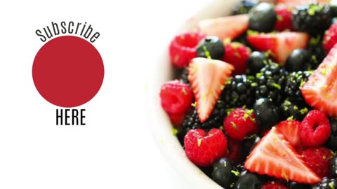 How to Make Fresh Berry Fruit Salad - The PERFECT End of Summer Side Dish - 5 Minute Side Dish