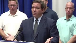 Gov. DeSantis on the media and masking children