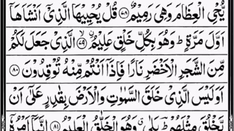 Surah Yasin (Yaseen)