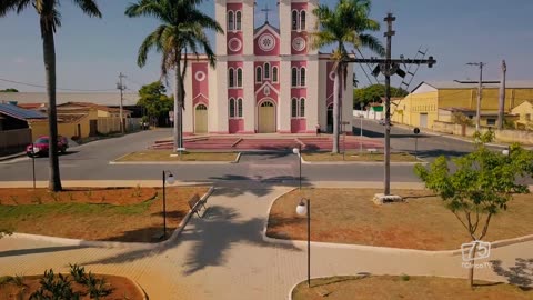 Cidade de CORDISBURGO - Minas Gerais, Brasil, aqui começa o sertão