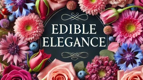 Edible Elegance - Flower Power Series Part Six