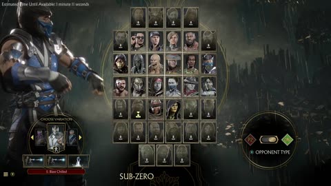 Sub-Zero vs Jhonny Cage Mk11