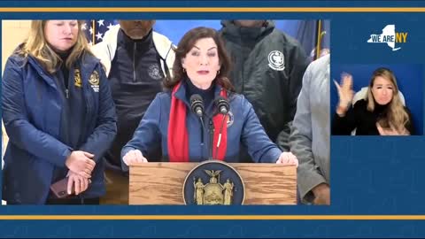 NY Gov. Kathy Hochul Blames 'Climate Change' for Wreaking Havoc on the United States