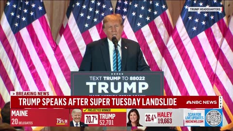 Trump speaks after Super Tuesday victories at Mar-a-Lago
