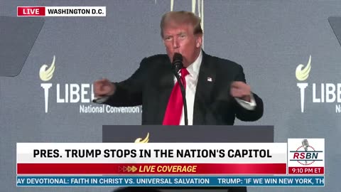 FULL SPEECH: President Trump Addresses Libertarian National Convention in D.C. - 5/25/24