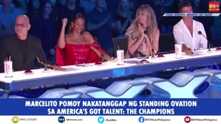 Marcelino Pomoy America Got Talent Standing Ovation