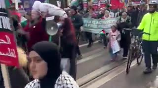 Hundreds on the march for Palestine in Birmingham