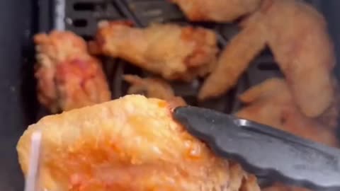 Receita de asas de frango com gergelim 😍