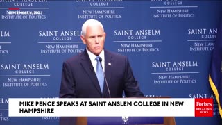 Vice President Mike Pence Speech and commentary