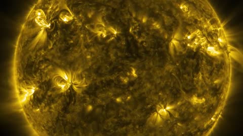 NASA Thermonuclear Art – The Sun In Ultra HD 4K