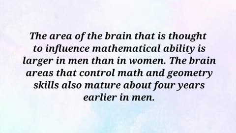 Men Facts